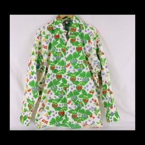 Versace Jeans size medium Couture 90’s Berry Fruit vintage